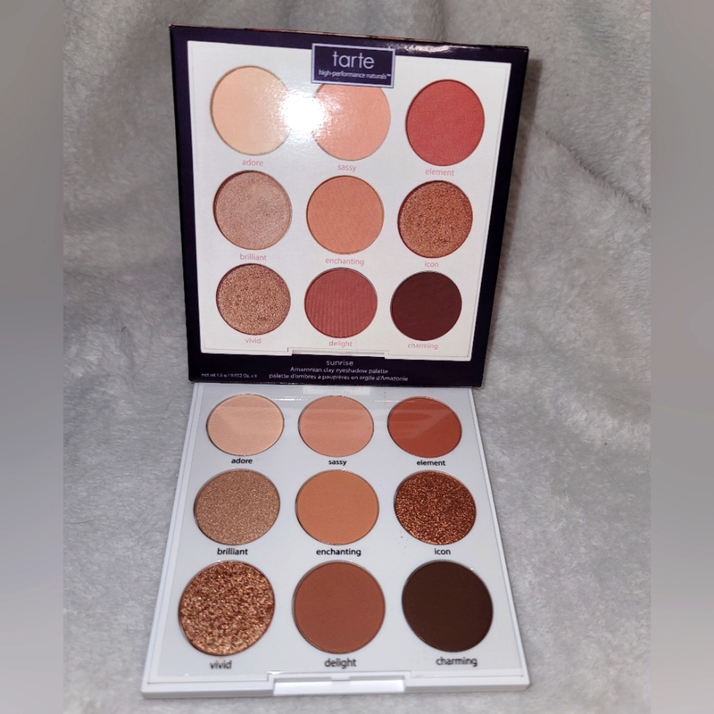 NEW Tarte Sunrise Amazonian Clay Eyeshadow Palette
